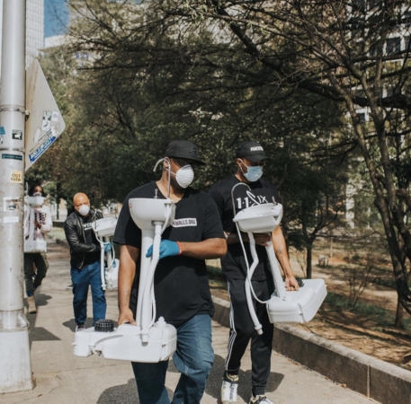 Terrence Lester Went from Homelessness to Creating Portable Sinks to Help the Homeless