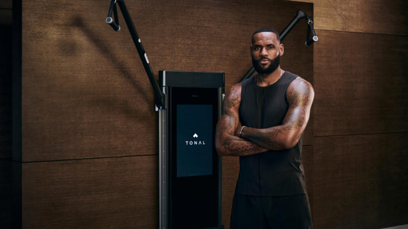 NBA GOAT LeBron James Joins Tonal, 'Peloton's Main Rival,' As Investor And Brand Partner