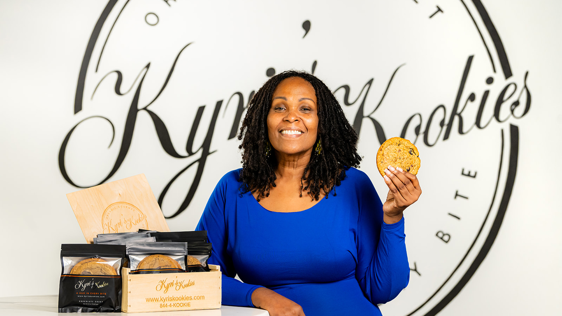 Dr. Kyri Mosley Receives A Stamp Of Approval From Oprah Winfrey For Her Cookie Business